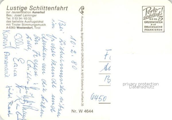 Westendorf Tirol Annerhof Pferdeschlitten Musikkapelle – Bild 2