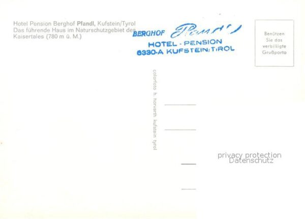 Kufstein Tirol Hotel Pension Berghof Pfandl – Bild 2