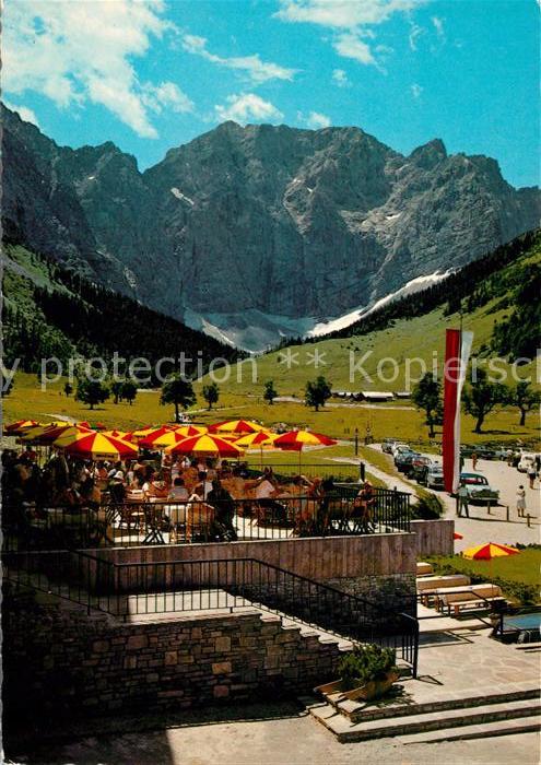 Eng Hinterriss Tirol Alpengasthof am Grossen Ahornboden May