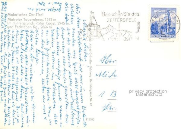 Zettersfeld Tirol Matreier Tauernhaus – Bild 2