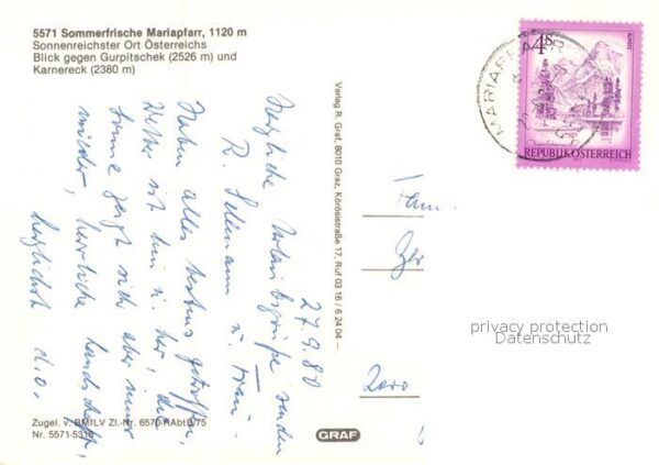 Mariapfarr Fliegeraufnahme Karnereck – Bild 2