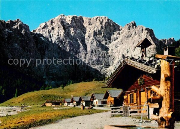 Eng Hinterriss Tirol Engalmen gegen Grubenkar