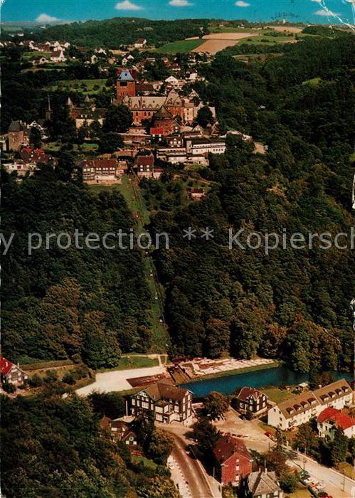 Burg Wupper Fliegeraufnahme Schloss Burg