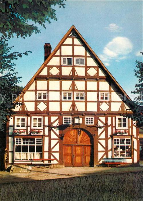 Himmighausen Historische Gaststätte Kukuk Fachwerk