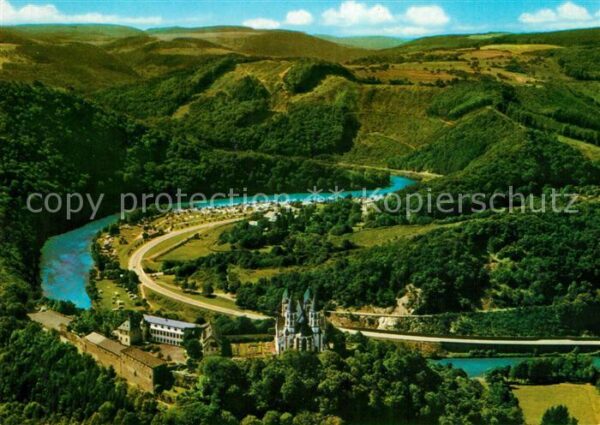 Obernhof Lahn Kloster Arnstein Fliegeraufnahme