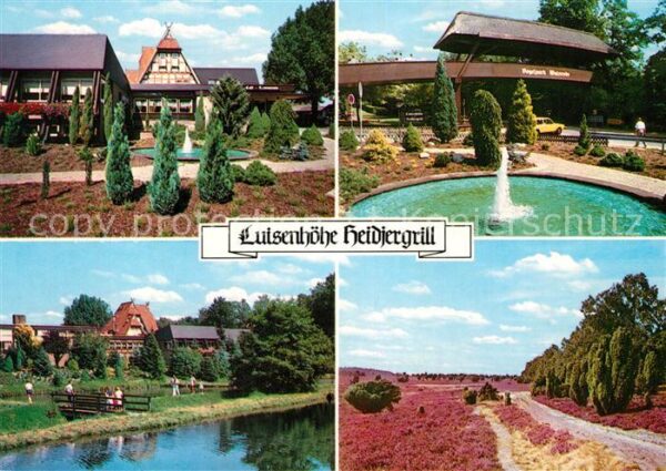 Walsrode Lueneburger Heide Lokal Luisenhöhe Heidjergrill am Vogelp