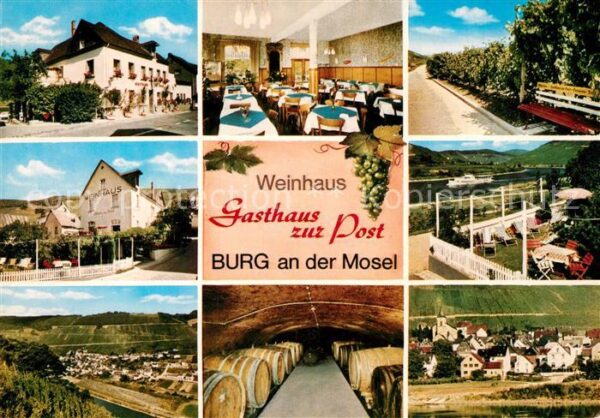 Burg Mosel Weinhaus Gasthaus zur Post