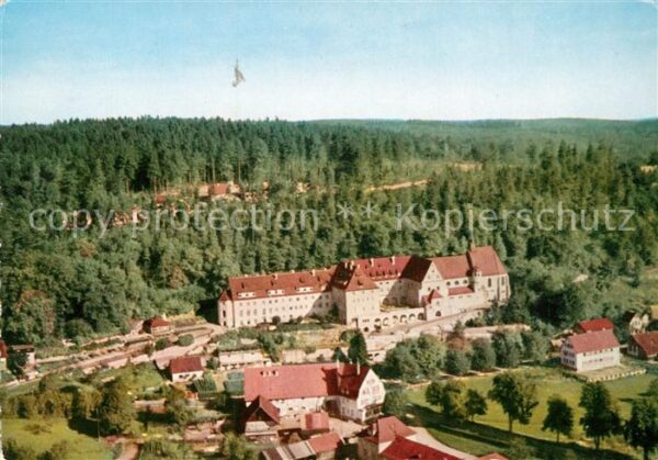 Sigmaringen Franziskanerkloster Gorheim Fliegeraufn