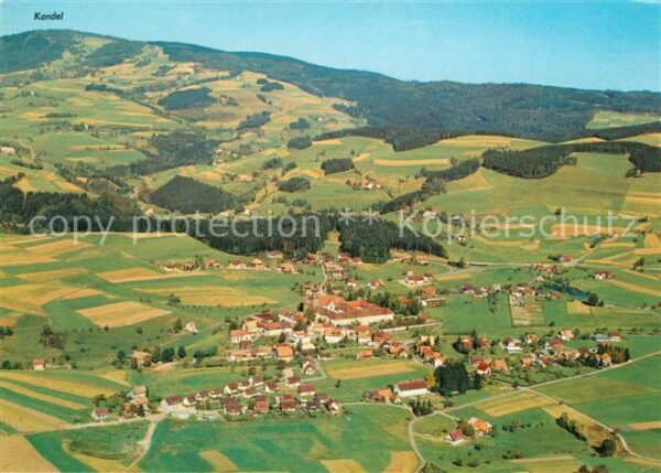 St Peter Schwarzwald mit Kandel Fliegeraufnahme