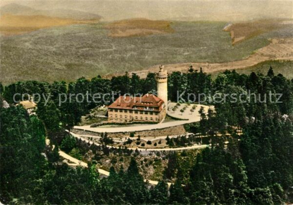 Baden-Baden Merkur Berghotel Gaststätte Fliegeraufn