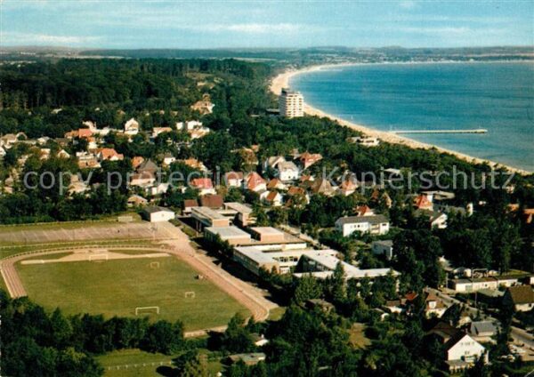 Timmendorfer Strand Ostseeheilbad Fliegeraufnahme