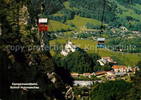 Aschau Chiemgau Kampenwandbahn Schloss Hohenaschau Baye
