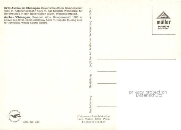 Aschau Chiemgau Kampenwandbahn Schloss Hohenaschau Baye – Bild 2