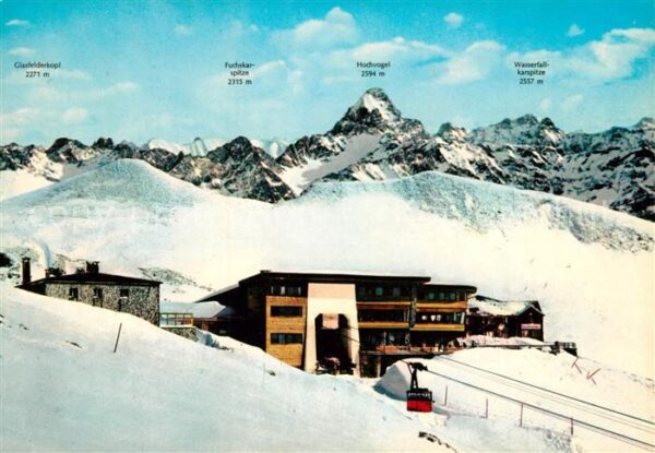 Oberstdorf Nebelhorn Bergstation Wintersportplatz
