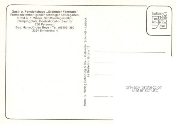 Grohnde Gasthaus Pension Grohner Fährhaus Weser – Bild 2