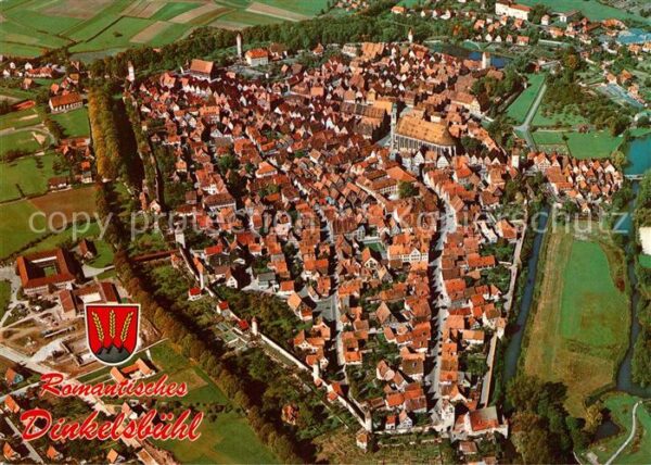 Dinkelsbuehl 1000jährige Stadt Stadtzentrum Fliegera