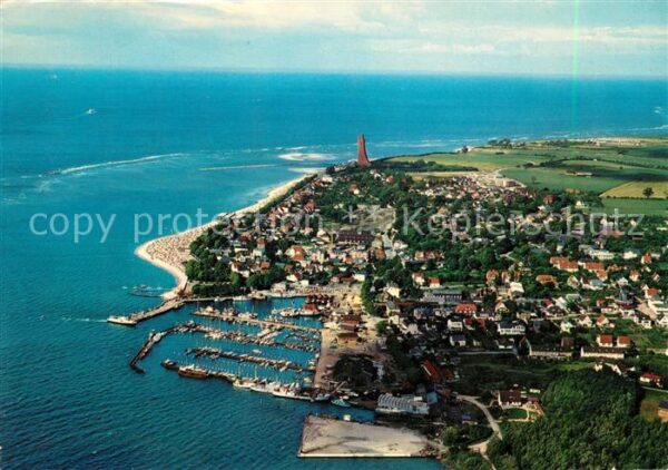 Laboe Ostseebad mit Marine Ehrenmal Fliegerau
