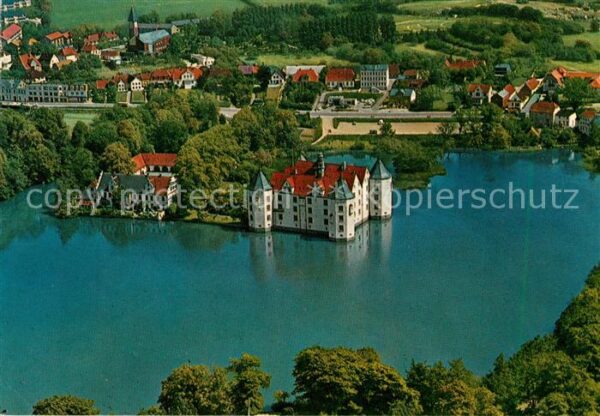 Gluecksburg Ostseebad Wasserschloss Flensburger Förde Flieger