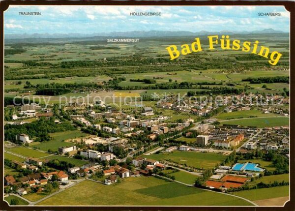 Bad Fuessing Thermalbad Blick zu den Alpen Fliegerau