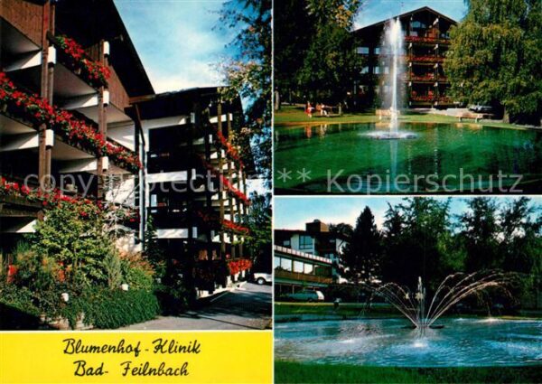 Bad Feilnbach Blumenhof Klinik Fontäne