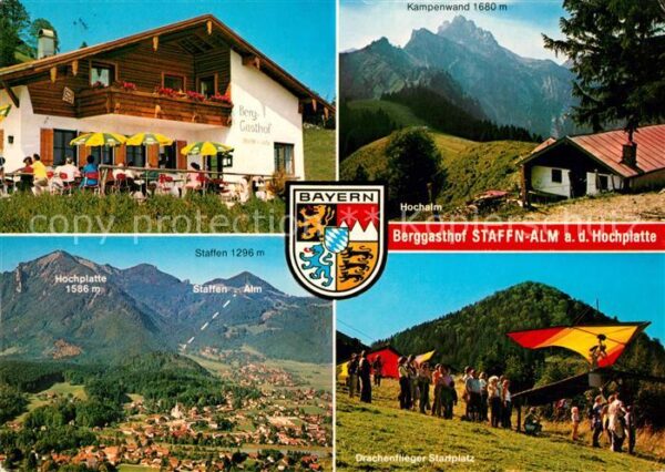Marquartstein Berggasthof Staffn Alm an der Hochplatt