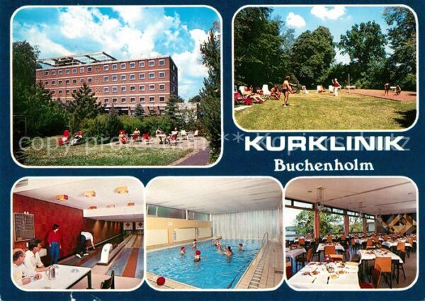Malente-Gremsmuehlen Kurklinik Buchenholm Kegelbahn Hallenba