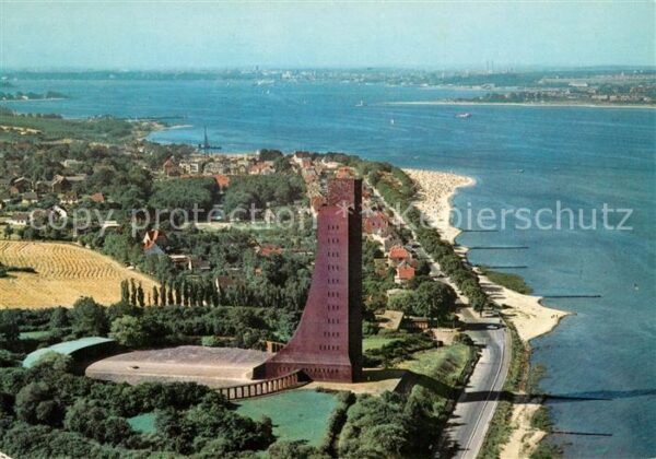 Laboe Marine Ehrenmal Ostseebad Fliegeraufnah