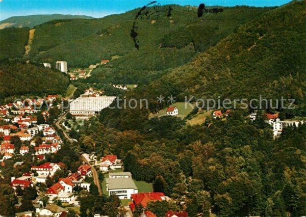 Bad Lauterberg Kneipp Heilbad Fliegeraufnahme