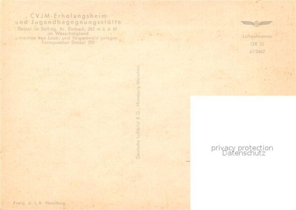 Dassel Solling CVJM Erholungsheim und Jugendbegegnungs – Bild 2