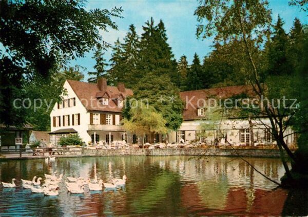Leopoldstal Lippe Waldhotel Pension Silbermühle Schwanent