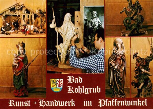 Bad Kohlgrub Haus Schatzloch Kunst und Handwerk Holz