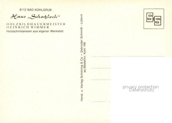 Bad Kohlgrub Haus Schatzloch Kunst und Handwerk Holz – Bild 2