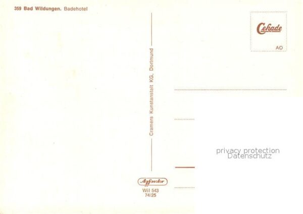 Bad Wildungen Badehotel Fliegeraufnahme – Bild 2