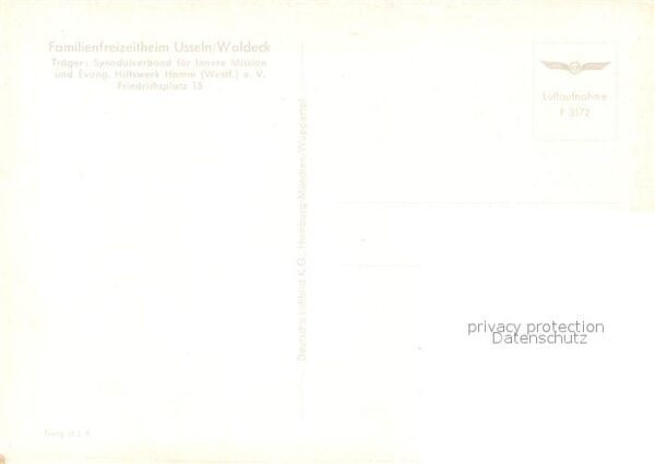 Usseln Familienfreizeitheim Fliegeraufnahme – Bild 2