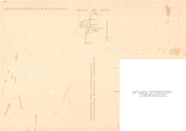 Westerland Sylt Nordseeheilbad Fliegeraufnahme – Bild 2