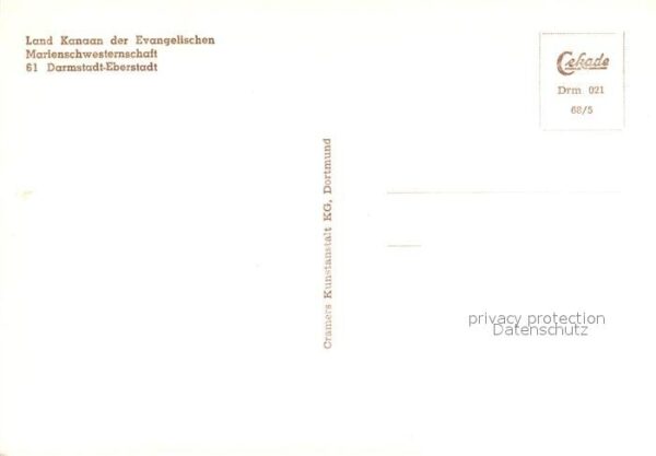 Eberstadt Darmstadt Land Kanaan der Evangelischen Mariensch – Bild 2