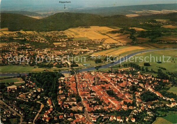 Rinteln Fliegeraufnahme
