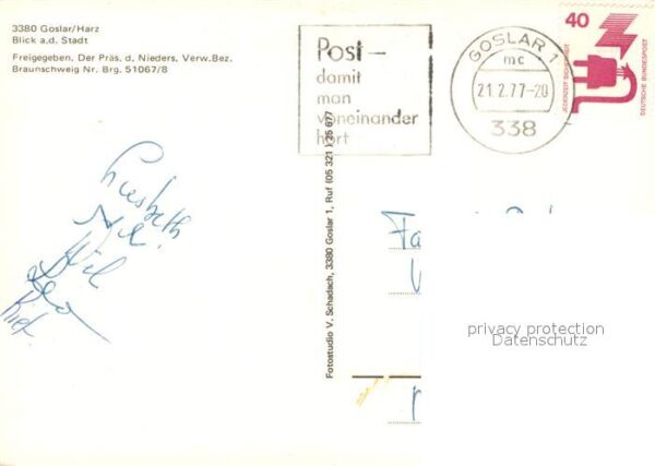 Goslar Fliegeraufnahme – Bild 2