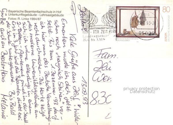 Hof Cham Bayerische Beamtenfachhochschule – Bild 2