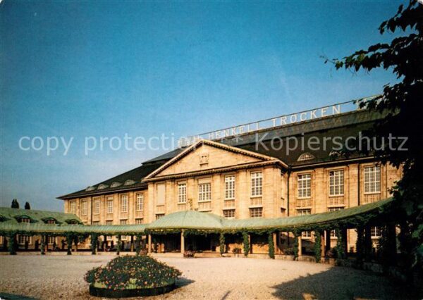 Wiesbaden Sektkellerei Henkell Gebäude in Klassiz