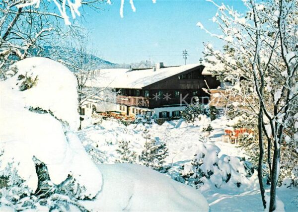 Winkl Fischbachau Cafe Winklstüberl im Winter