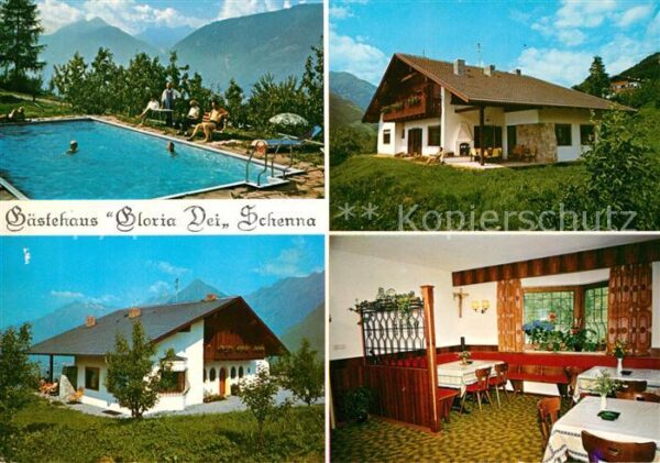Schenna Meran Gästehaus Gloria Dei Schwimmbassin