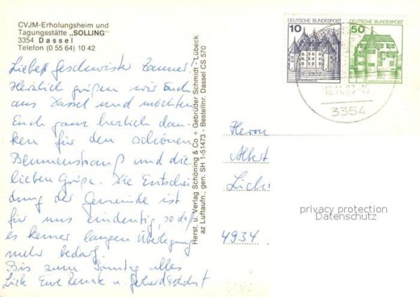Dassel Solling Fliegeraufnahme CVJM Erholungsheim Tagu – Bild 2