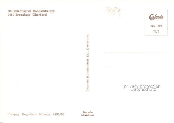Braunlage Fliegeraufnahme – Bild 2
