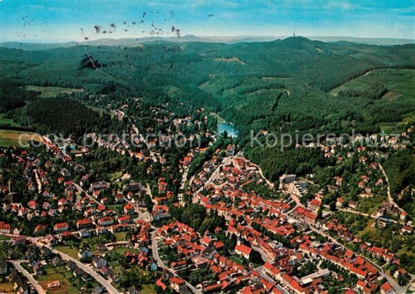 Sachsa Harz Bad Fliegeraufnahme
