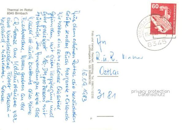 Birnbach Rottal Fliegeraufnahme – Bild 2