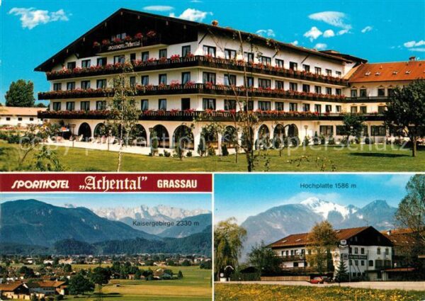 Grassau Chiemgau Sporthotel Achental Hochplatte Kaiserge