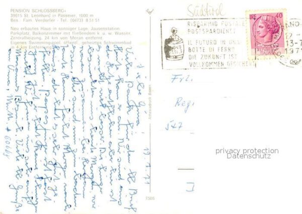 Leonhard Passeier St Pension Schlossberg Schwimmbad – Bild 2