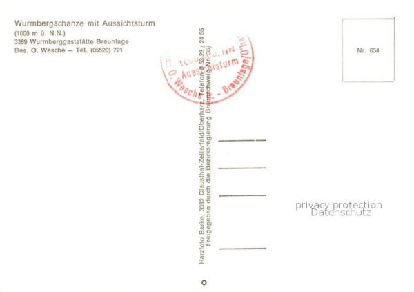 Braunlage Wurmbergschanze Gasthaus – Bild 2