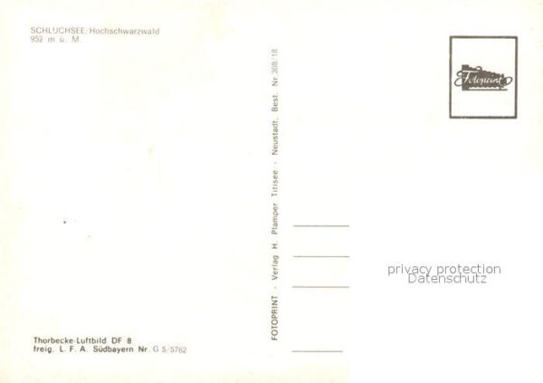 Schluchsee Fliegeraufnahme Feldberg – Bild 2